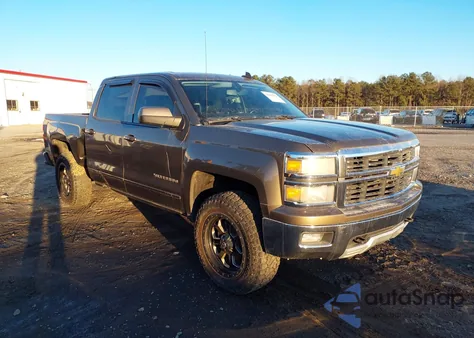 2015 Chevrolet Silverado 1500 2Lt из США, поврежденный, VIN 3GCUKREC7FG334825